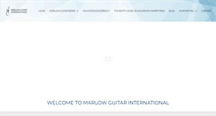 Desktop Screenshot of marlowguitar.org